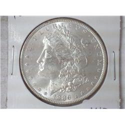 1886 MORGAN SILVER DOLLAR (UNC)