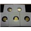 Image 2 : 5-CALIFORNIA FANTASY GOLD TOKENS