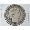 Image 1 : 1912 BARBER HALF DOLLAR (FINE)