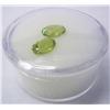 Image 2 : Lot-2 Loose Mirror Cut Peridot Gem Stones
