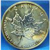 Image 3 : 1989 $5 Silver "Maple Leaf" Uncirculated Toned