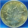 Image 2 : 1989 $5 "Maple Leaf" .999 Pure Silver Uncirculated