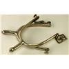 Pr. nickel steel officers style spurs