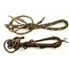 Image 1 : Collection of 2 leather bull whips