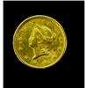 1851 One Dollar gold coin.