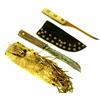 Image 1 : Collection of 2 leather knife sheaths