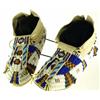 Image 1 : Fine pair gallery quality beaded Plains moccasins