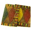 Image 1 : Parfleche envelope with painted geometric pattern