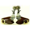 Image 1 : Pr. drop shank nickel spurs
