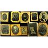 Image 1 : Collection of 33 individual tin type photos