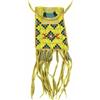Image 1 : Small beaded and fringed flap bag