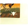 Image 1 : "End of the Trail" oil painting on backerboard