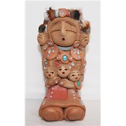 NAVAJO POTTERY STORYTELLER