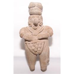 PRE-COLUMBIAN POTTERY FIGURE