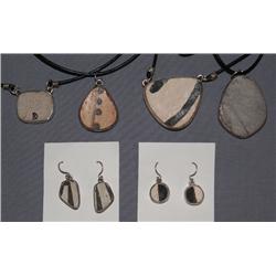 PENDANTS AND EARRINGS
