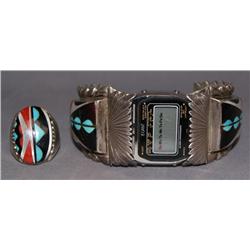 ZUNI WATCH BRACELET & RING