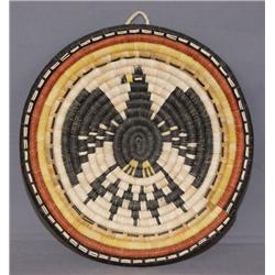 HOPI BASKETRY PLAQUE