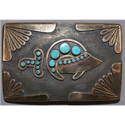 NAVAJO BELT BUCKLE