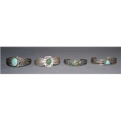 4 NAVAJO BRACELETS