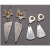 Image 2 : 2 PAIRS OF NAVAJO EARRINGS