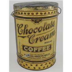 Chocolate Cream Brand Coffee Can