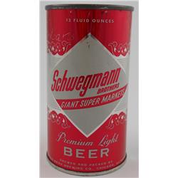 Schwegmann Brothers Flat Top Beer Can