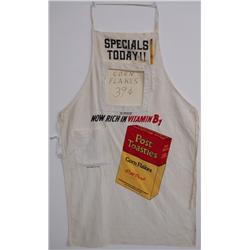 1930's Post Toasties Apron