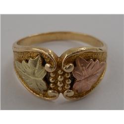 Estate Jewelry 10k Black Hills Gold Ring