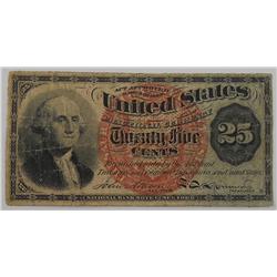1863 - 25 Cent Fractional Currency