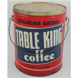 Table King 5 Pound Coffee Can