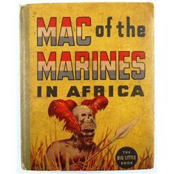 "Mac of the Marines in Africa" Big Little Book