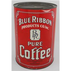 Blue Ribbon Pure Coffee Can
