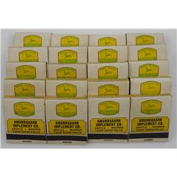 20 John Deere Matchbooks