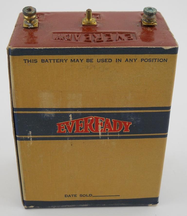 Radio Eveready "B" Battery 1929