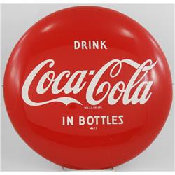 Coca-Cola Button Sign