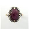 Image 3 : Ruby and Diamond Ring - Estate Jewelry