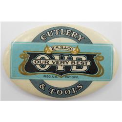 H.S.B. & Co. Pocket Mirror
