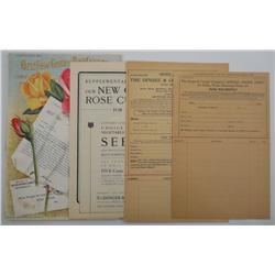 1904 Seed Catalog & Order Forms