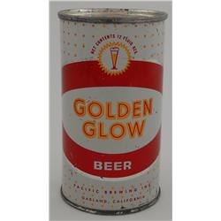Golden Glow Beer Flat Top Can