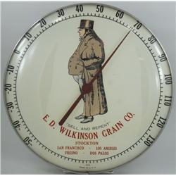 Round Glass Thermometer