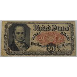 1875 - 50 cent Fractional Currency