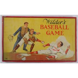 Wilder's Baseball Game