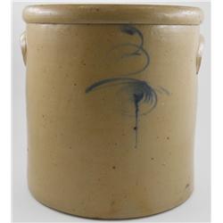 3 Gallon Blue Salt Glaze Stoneware Red Wing Crock