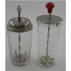 Pair of Vintage Mixer Jars