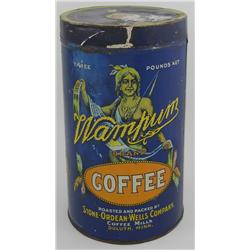 Wampum Coffee Can