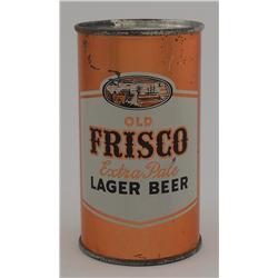 Old Frisco Lager Beer IRTP Flat-Top Can