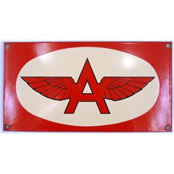 Flying A Porcelain Sign