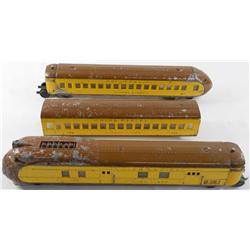 Lionel 752E, 753, 754 Trains with Original Boxes & Rare Spelled "Guage"