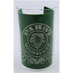 Etched Beer Glass