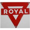 Image 1 : Royal Porcelain Gas Pump Sign
